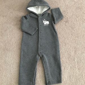 🌹Baby boy Carte’s fleece jumpsuit